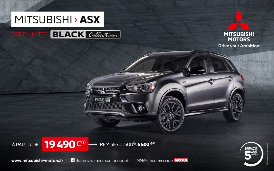 Mitsubishi ASX Black Collection à partir de 19 490 €*