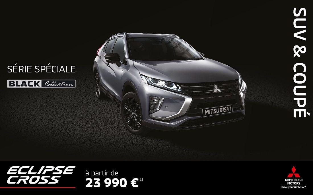 MITSUBISHI ECLIPSE CROSS À PARTIR DE 23 990 €<SUP>(1)</SUP>