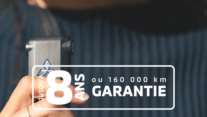 Présentation de la garantie 8 ans ou 100 000 km Mitsubishi
