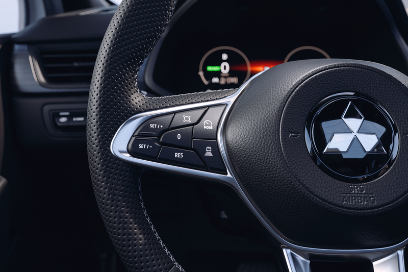 SÉCURITÉ ET CONFORT AU QUOTIDIEN Intérieur d'un Mitsubishi GRANDIS